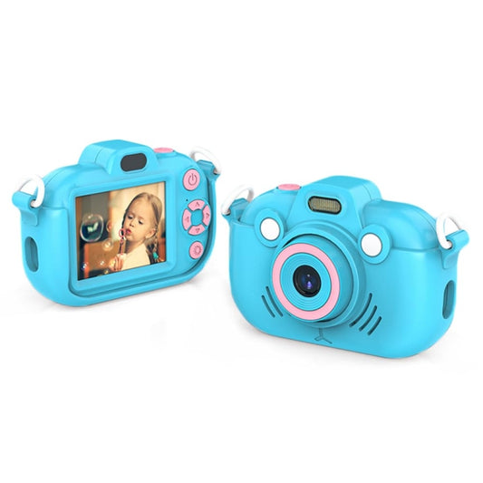 DC502 2.4-Inch 16X Zoom 2.7K Video Recording Children Digital Camera, Color: Blue No Card(UK Plug) - Children Cameras by PMC Jewellery | Online Shopping South Africa | PMC Jewellery | Buy Now Pay Later Mobicred