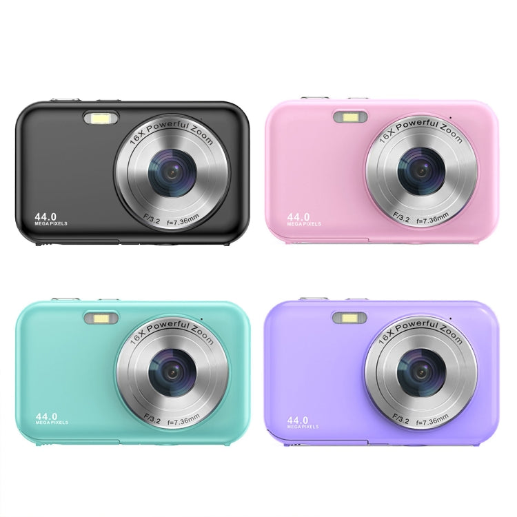 DC406L 2.4-Inch 1080P Mini HD 16X Zoom Digital Camera Home Children Camera EU Plug(Green) - Children Cameras by PMC TechLife | Online Shopping South Africa | PMC TechLife | Buy Now Pay Later Mobicred