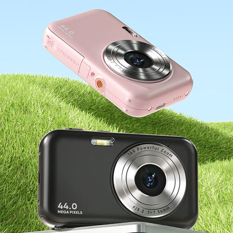 DC406L 2.4-Inch 1080P Mini HD 16X Zoom Digital Camera Home Children Camera AU Plug(Pink) - Children Cameras by PMC TechLife | Online Shopping South Africa | PMC TechLife | Buy Now Pay Later Mobicred