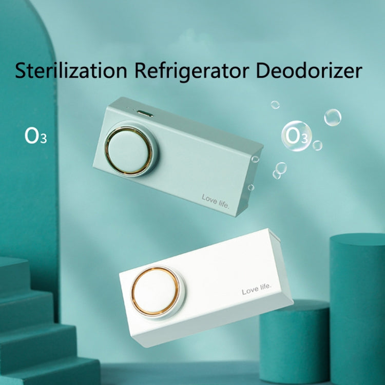 L18 Refrigerator Deodorizer Sterilization Deodorization Odor Preservation Small Household Car Air Purifier(White) - free shipping - PMC TechLife - Order now!