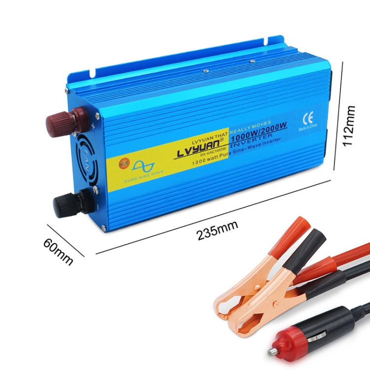 LVYUAN  2000W Car Home Pure Sine Wave Solar Inverter, Specification: 24V To 220V - Pure Sine Wave by PMC TechLife | Online Shopping South Africa | PMC TechLife | Buy Now Pay Later Mobicred