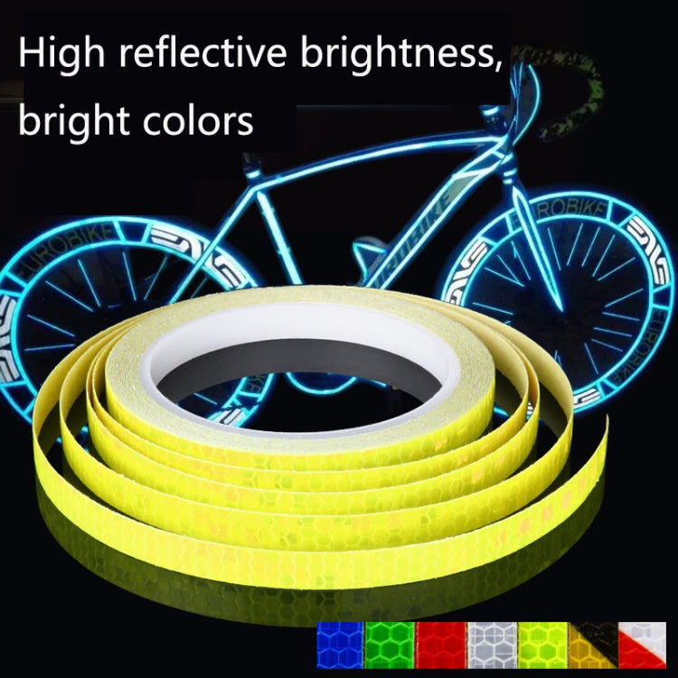 Bicycle Mountain Bike Motorcycle Sticker Car Contour Reflective Sticker Night Riding Reflective Sticker, Size: 2 x 800cm(Yellow) - Decorative Accessories by PMC TechLife | Online Shopping South Africa | PMC TechLife | Buy Now Pay Later Mobicred