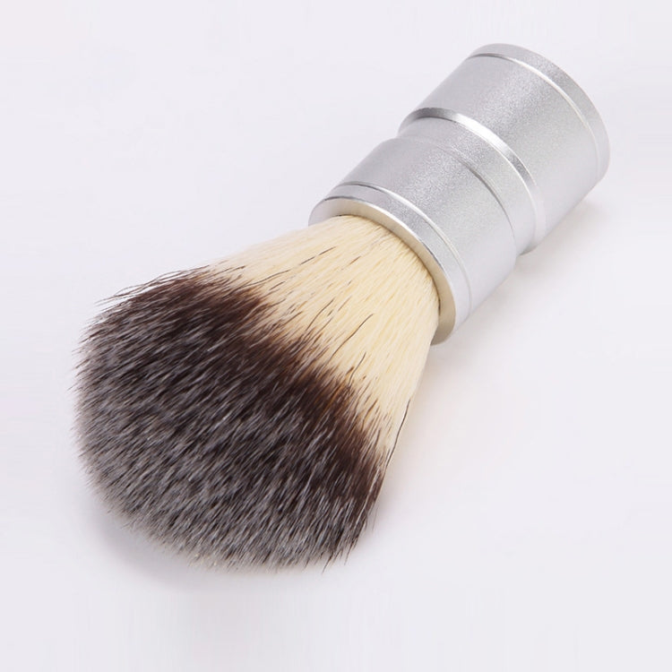 Stainless Steel Animal Hair Beard Brush Manual Stirring And Foaming Shaving Tool, Specification: Single Brush - free shipping - PMC TechLife - Order now!
