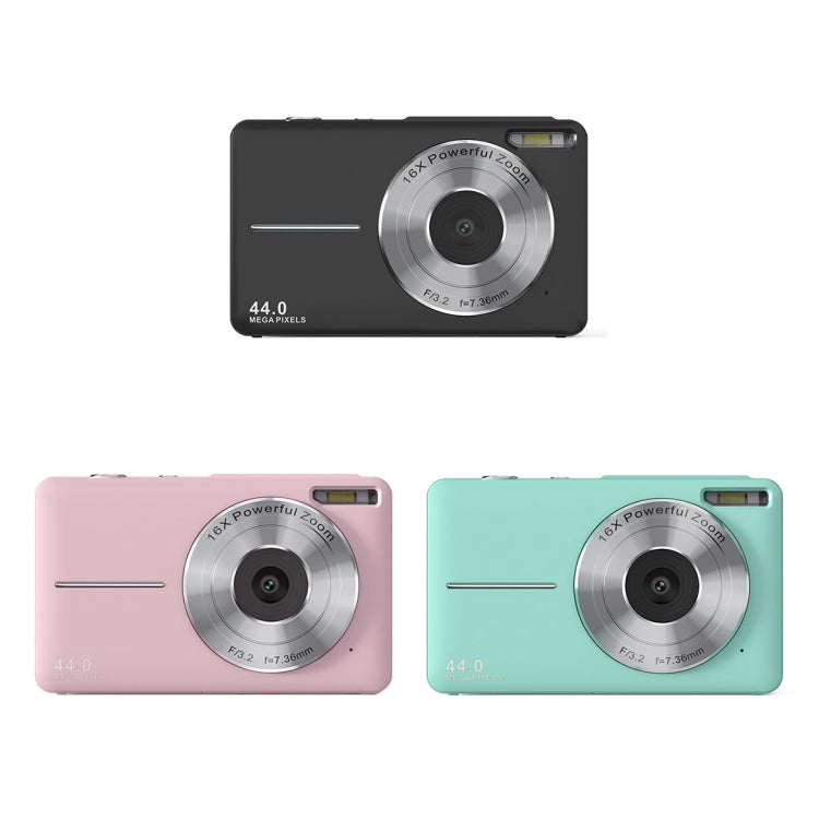 DC403L-AF 2.4-Inch 16X Zoom HD Digital Camera Mini Children Photography Camera UK Plug(Pink+32G) - Children Cameras by PMC TechLife | Online Shopping South Africa | PMC TechLife | Buy Now Pay Later Mobicred