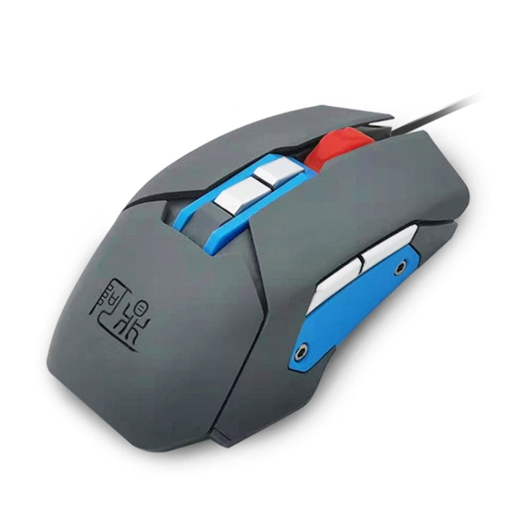 MOS9T 9 Keys 1600DPI Custom Mouse Built-in U Disk + Temperature Humidity Sensor, Cable Length: 2m - Wired Mice by PMC Jewellery | Online Shopping South Africa | PMC Jewellery | Buy Now Pay Later Mobicred