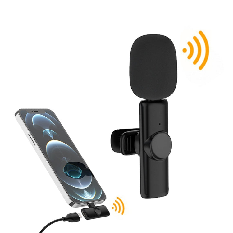 Type-C 1 To 1 Lavalier Wireless Microphone Mobile Phone Live Video Shooting Small Microphone - Microphone by PMC Jewellery | Online Shopping South Africa | PMC Jewellery | Buy Now Pay Later Mobicred