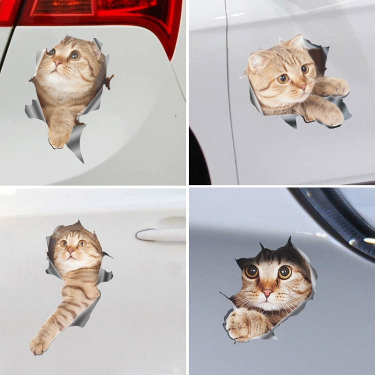 Style 3 Small 3D Stereo Cat Car Sticker Car Body Scratches And Occlusion Stickers - 3D Creative Stickers by PMC TechLife | Online Shopping South Africa | PMC TechLife