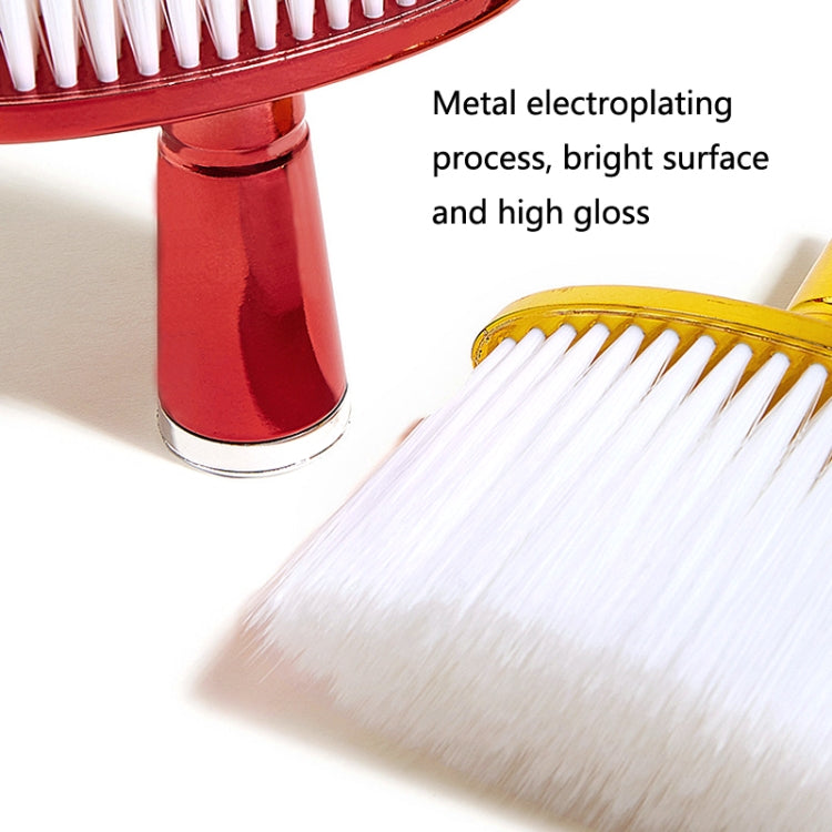 P6424 Hairdresser Sweeping Hair Brushes Hairdressing Nylon Soft Cleaning Brushes Home Hair Salons Shaving Broken Hair Brushes(Red) - free shipping - PMC TechLife - Order now!