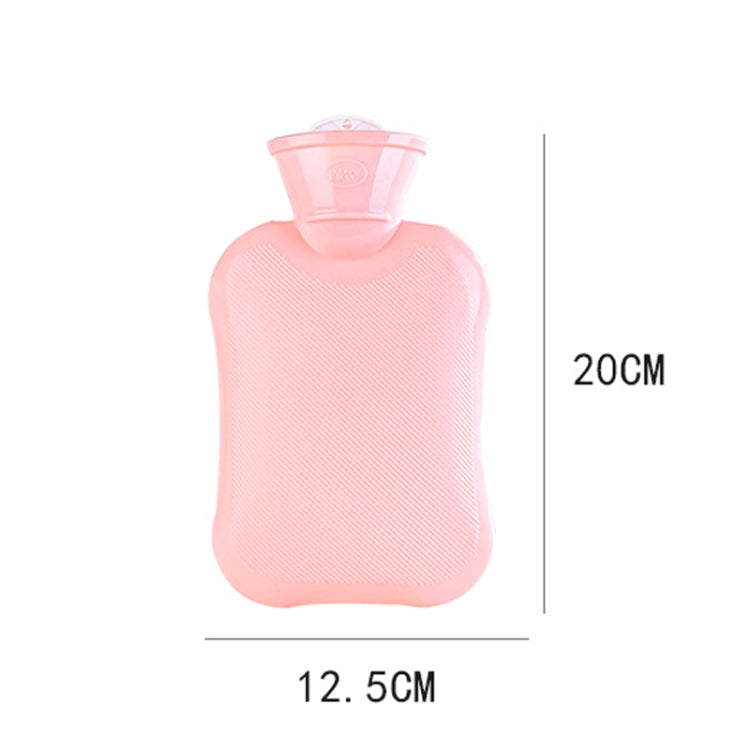 Hot Compress Stomach Hot Water Bottle Flannel Cover Cartoon Hand Warmer(Pink) - Hot Water Bags by PMC TechLife | Online Shopping South Africa | PMC TechLife | Buy Now Pay Later Mobicred