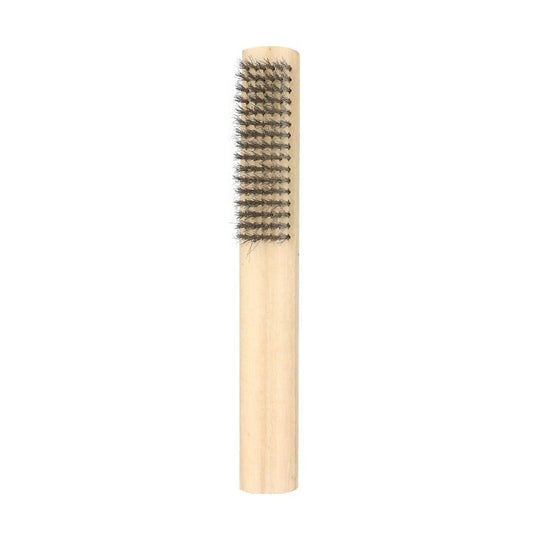 Stainless Steel Wire Brush With Wooden Handle Metal Surface Paint And Rust Cleaning Brush(6-row) - Sponges, Cloths & Brushes by PMC Jewellery | Online Shopping South Africa | PMC Jewellery