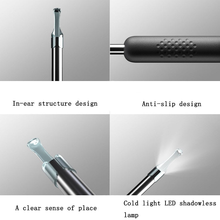 Bebird R1 High-Definition Endoscope Luminous Visual Ear Picking Tool(R1-Classic Black) - free shipping - PMC TechLife - Order now!