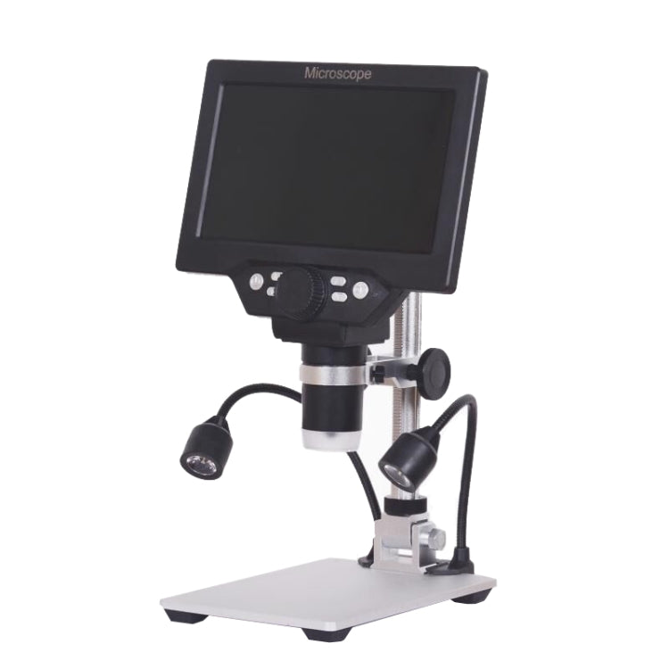 G1200D 7 Inch LCD Screen 1200X Portable Electronic Digital Desktop Stand Microscope(AU Plug Without Battery) - free shipping - PMC Jewellery - Order now!