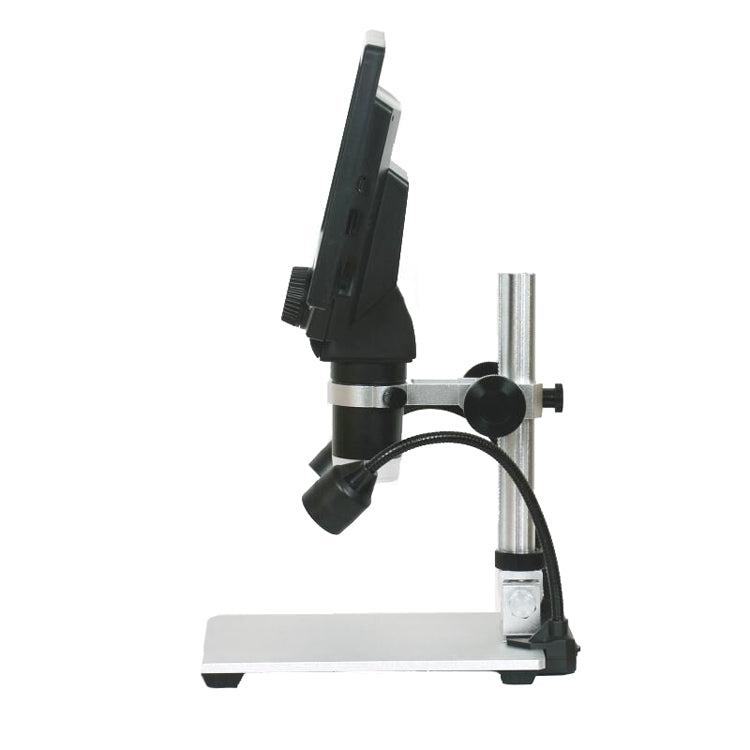 G1200D 7 Inch LCD Screen 1200X Portable Electronic Digital Desktop Stand Microscope(UK Plug Without Battery) - Digital Microscope by PMC Jewellery | Online Shopping South Africa | PMC Jewellery | Buy Now Pay Later Mobicred