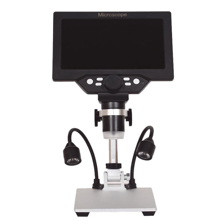 G1200D 7 Inch LCD Screen 1200X Portable Electronic Digital Desktop Stand Microscope(AU Plug With Battery) - free shipping - PMC Jewellery - Order now!