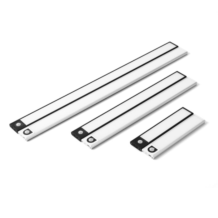 Intelligent Automatic Human Body Induction Wireless LED Lamp 60cm(Silver + Neutral Light) - Sensor LED Lights by PMc TechLife | Online Shopping South Africa | PMc TechLife | Buy Now Pay Later Mobicred
