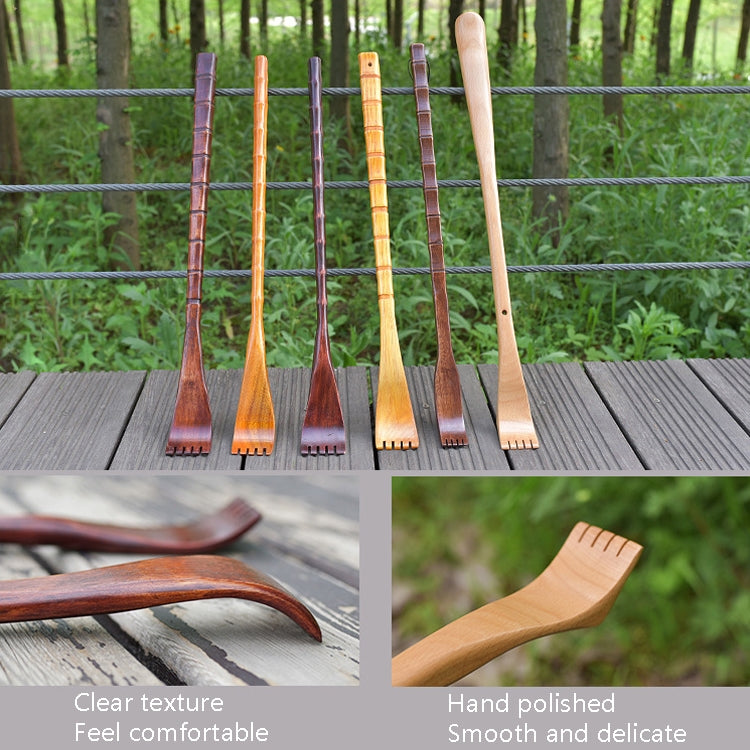 BQR01 Back Scratcher Long Handle Wooden Massage Scratcher, Style: Round Nature Color - free shipping - PMC TechLife - Order now!