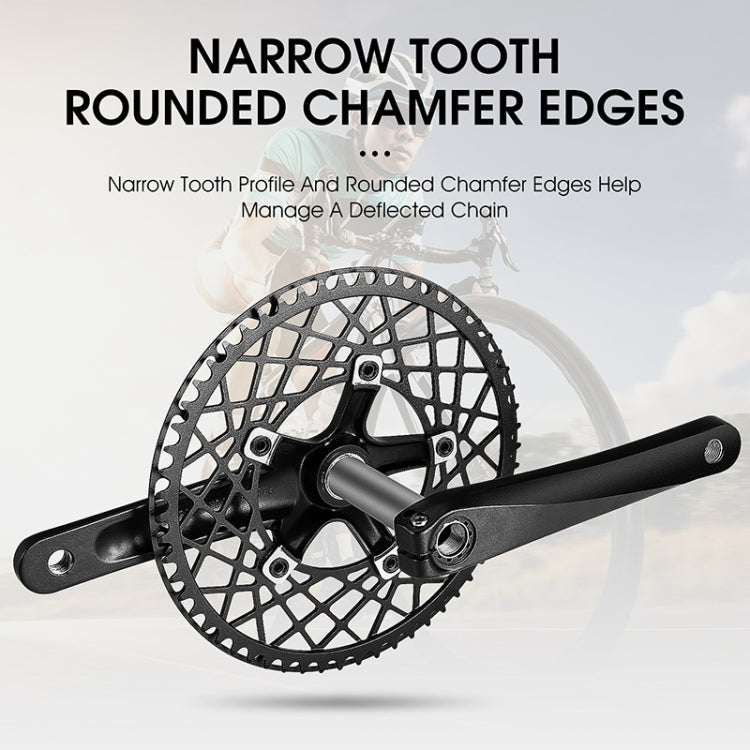 WEST BIKING Folding Bicycle Aluminum Alloy Waterproof Crankset, Colour: 58T ���Red��� - free shipping - PMc TechLife - Order now!
