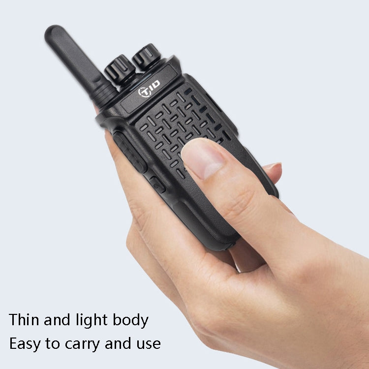 2pcs TID 118 Small Walkie Talkie Radio Communication, CN Plug - Handheld Walkie Talkie by PMC Jewellery | Online Shopping South Africa | PMC Jewellery | Buy Now Pay Later Mobicred