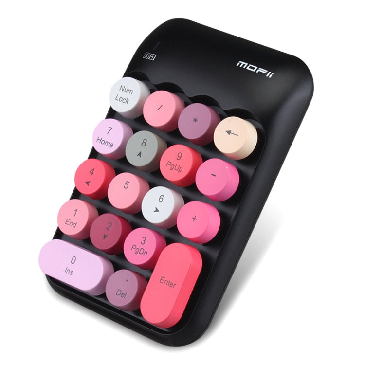 MOFii X910 2.4G 18 Keys 1600 DPI Wireless Numeric Keypad(Black) - Wireless Keyboard by MOFii | Online Shopping South Africa | PMC Jewellery | Buy Now Pay Later Mobicred