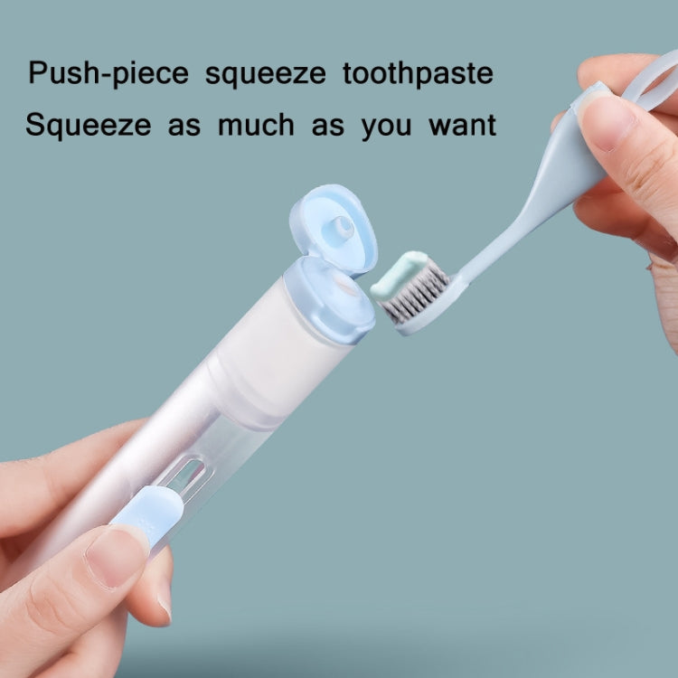 ETRAVEL Travel Portable Folding Toothbrush Set(White) - Toothbrushes by ETRAVEL | Online Shopping South Africa | PMC TechLife
