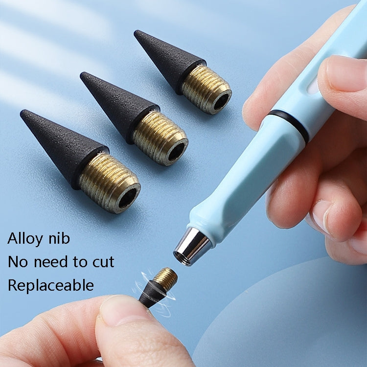 5 PCS No Ink No Need To Sharpen Drawing Sketch Pen Not Easy To Break Erasable HB Writing Pencil(White) - free shipping - PMc TechLife - Order now!