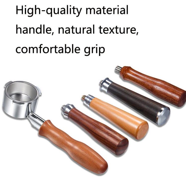 DL-1 Zinc Alloy Coffee Maker Bottomless Handle For Dongling, Style: Red Rosewood Straight - free shipping - PMC TechLife - Order now!
