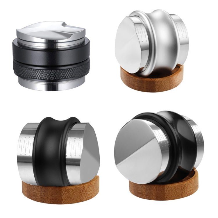ENB-11 51mm Stainless Steel Coffee Cloth Powder Dispenser Coffee Machine Handle Universal, Colour: One Word Double Head - free shipping - PMC TechLife - Order now!