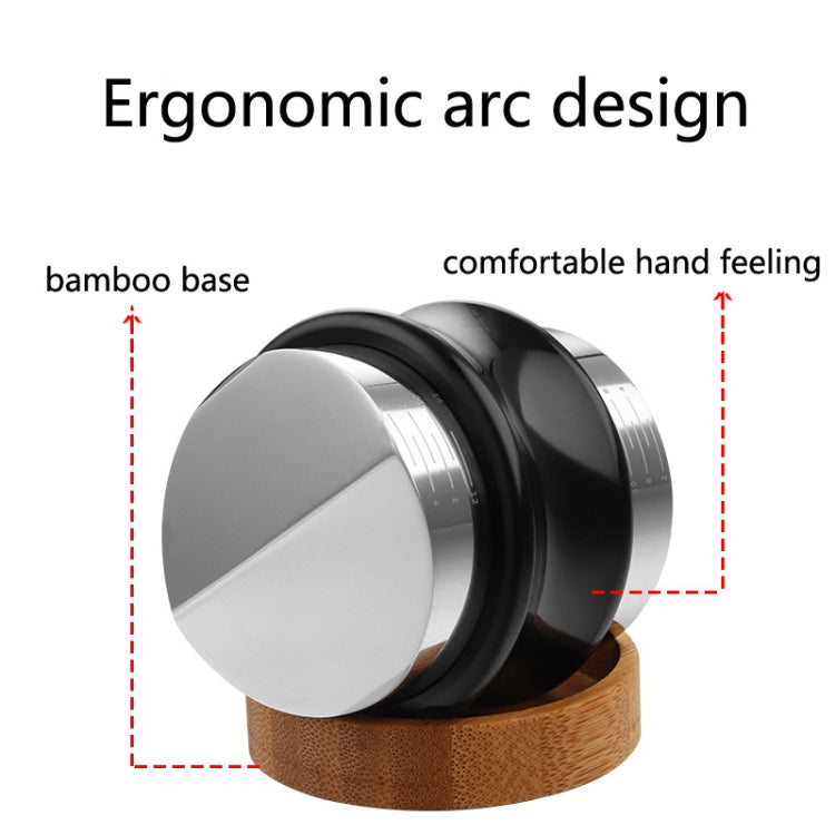 ENB-11 51mm Stainless Steel Coffee Cloth Powder Dispenser Coffee Machine Handle Universal, Colour: One Word Double Head - free shipping - PMC TechLife - Order now!
