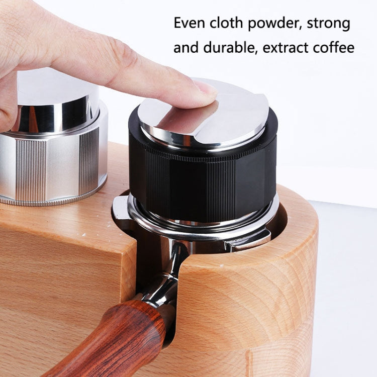 YK33258 Stainless Steel Double-Ended Coffee Cloth Dispenser, Size: 58.5mm(Black Multilateral Type) - free shipping - PMC TechLife - Order now!
