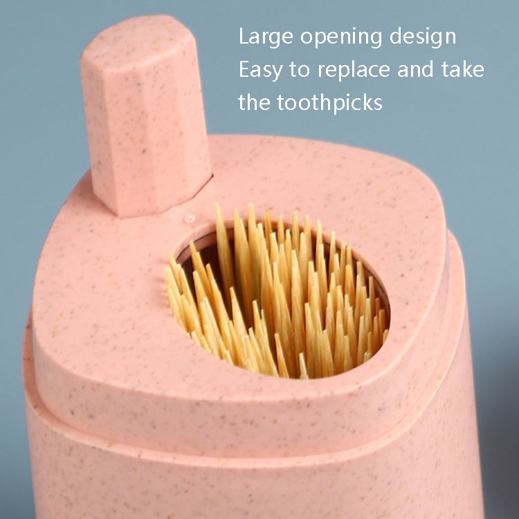 MS-263 Press Toothpick Box Kitchen Gadget(Nordic Pink) - Toothpick Boxes by PMC Jewellery | Online Shopping South Africa | PMC Jewellery | Buy Now Pay Later Mobicred