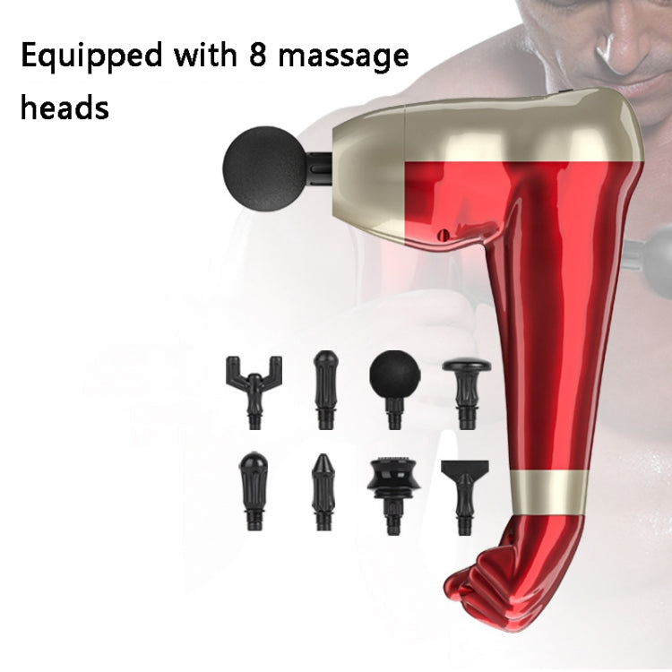 USB Arm Shape Muscle Relaxation Fascia Gun(Blue) - free shipping - PMC TechLife - Order now!