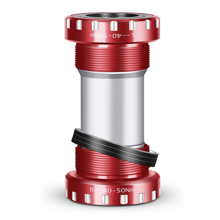WEST BIKING Mountain Road Bike Screw-In Bearing Bottom Axle(Red) - Bottom Brackets by WEST BIKING | Online Shopping South Africa | PMc TechLife | Buy Now Pay Later Mobicred