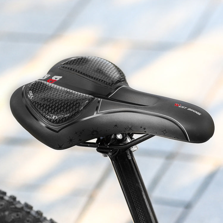 WEST BIKING Bicycle Riding Comfortable Silicone Saddle, Style: Rhombus Annual Wheel (Sponge) - free shipping - PMc TechLife - Order now!