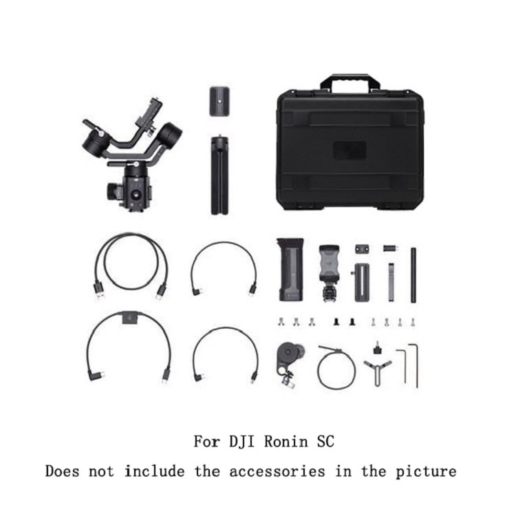 Explosion-Proof Shockproof Waterproof Box Bag For DJI Ronin SC(Black) -  by PMC TechLife | Online Shopping South Africa | PMC TechLife | Buy Now Pay Later Mobicred