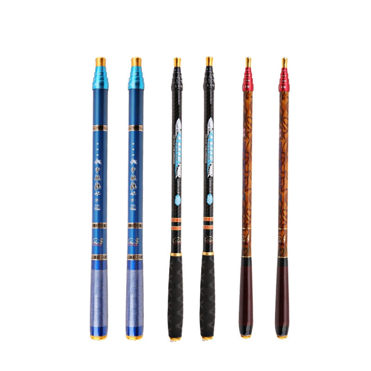Carbon Short Section Fishing Rod Short Section Positioning Handle Rod, Length: 4.5m(Blue) - Fishing Rods & Accessories by PMC TechLife | Online Shopping South Africa | PMC TechLife | Buy Now Pay Later Mobicred