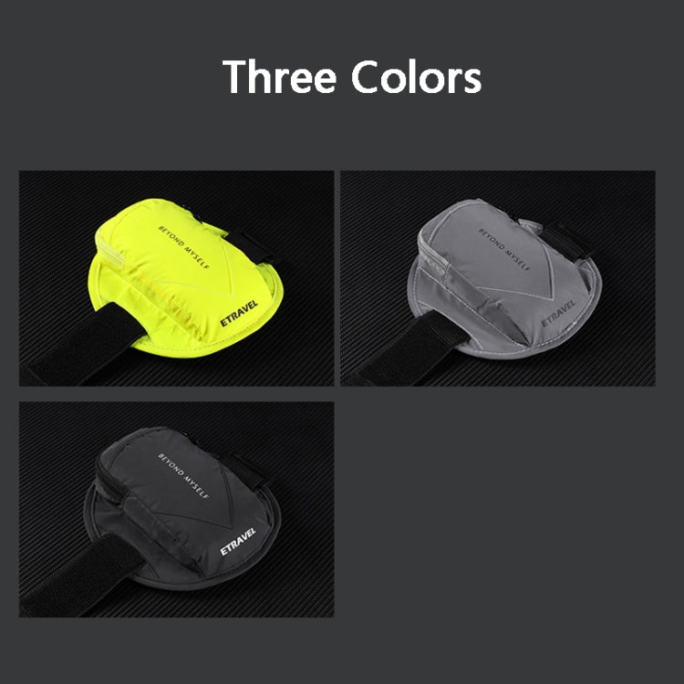 ETRAVEL SBB03 Outdoor Running Mobile Phone Wrist Arm Bag(Reflective Fluorescent Yellow) - Other by ETRAVEL | Online Shopping South Africa | PMC TechLife | Buy Now Pay Later Mobicred