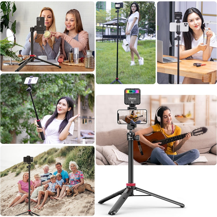 Ulanzi MT-44 42 inch Tripod With Phone Mount Holder(White) - Stand by Ulanzi | Online Shopping South Africa | PMC Jewellery | Buy Now Pay Later Mobicred