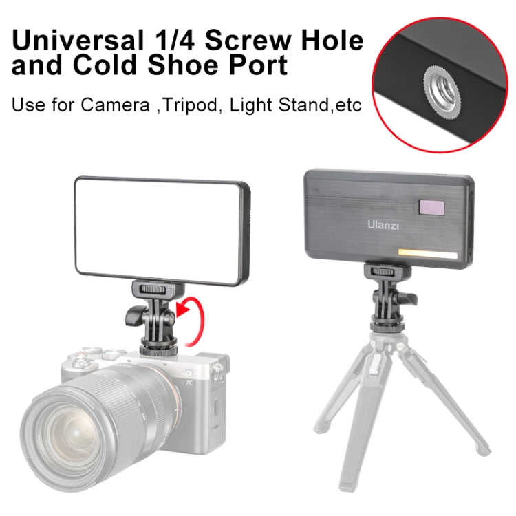 Ulanzi VIJIM VL200 200 LEDs 2500-9000K Dual Color Temperature Fill Light(2481) - free shipping - PMC TechLife - Order now!