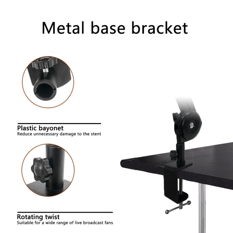 Microphone Desktop Cantilever Stent 360 Degree Rotating Bracket(GAZ-40 W) - Stand by PMC TechLife | Online Shopping South Africa | PMC TechLife | Buy Now Pay Later Mobicred