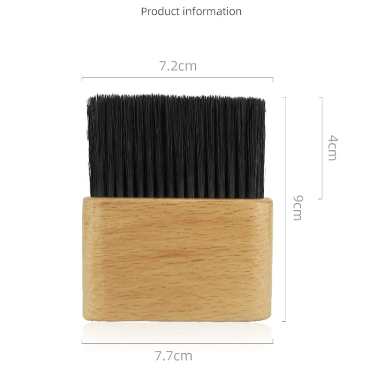 Flat Shredded Hair Brush Haircut And Neck Cleaning Brush(Wood Color) - free shipping - PMC TechLife - Order now!