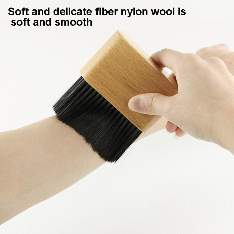 Flat Shredded Hair Brush Haircut And Neck Cleaning Brush(Wood Color) - free shipping - PMC TechLife - Order now!