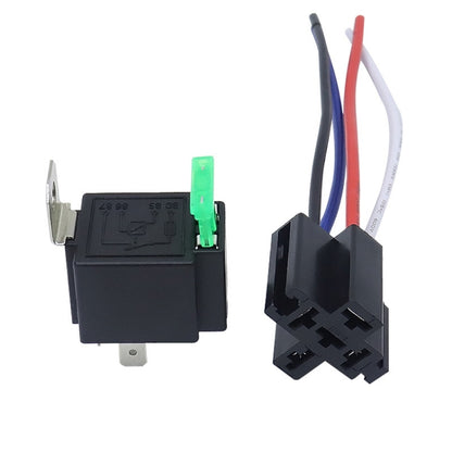 5 Sets JD2912 4 Pin Car Relay With Fuse, Rated voltage: 12V - Relays by PMC Jewellery | Online Shopping South Africa | PMC Jewellery | Buy Now Pay Later Mobicred