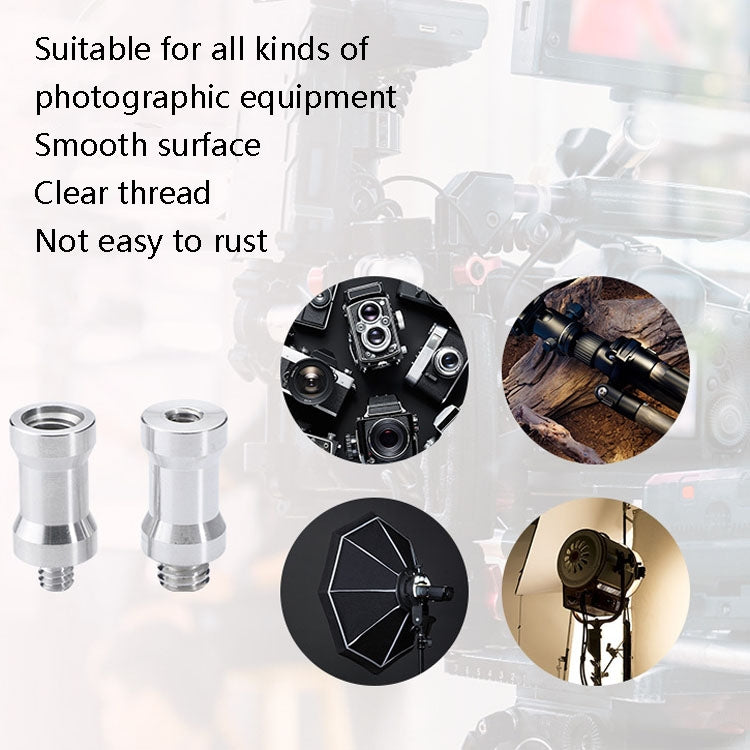 10 PCS Screw Adapter 1/4 Female to 1/4 Male Screw - free shipping - PMC TechLife - Order now!