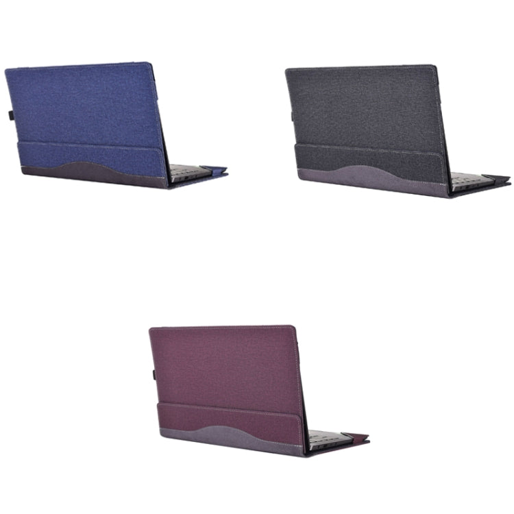 PU Leather Laptop Protection Sleeve For HP Spectre X360 15-EB(Wine Red) - Other by PMC Jewellery | Online Shopping South Africa | PMC Jewellery | Buy Now Pay Later Mobicred