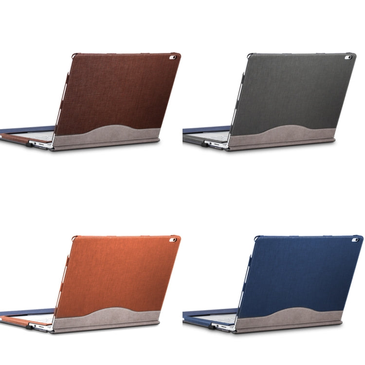 PU Leather Laptop Protective Sleeve For Microsoft Surface Book 2 13.5 inches(Business Brown) - Other by PMC Jewellery | Online Shopping South Africa | PMC Jewellery | Buy Now Pay Later Mobicred