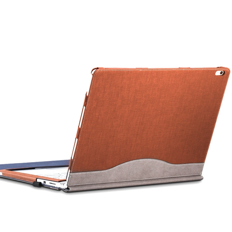 PU Leather Laptop Protective Sleeve For Microsoft Surface Book 2 15 inches(Business Brown) - Other by PMC Jewellery | Online Shopping South Africa | PMC Jewellery | Buy Now Pay Later Mobicred