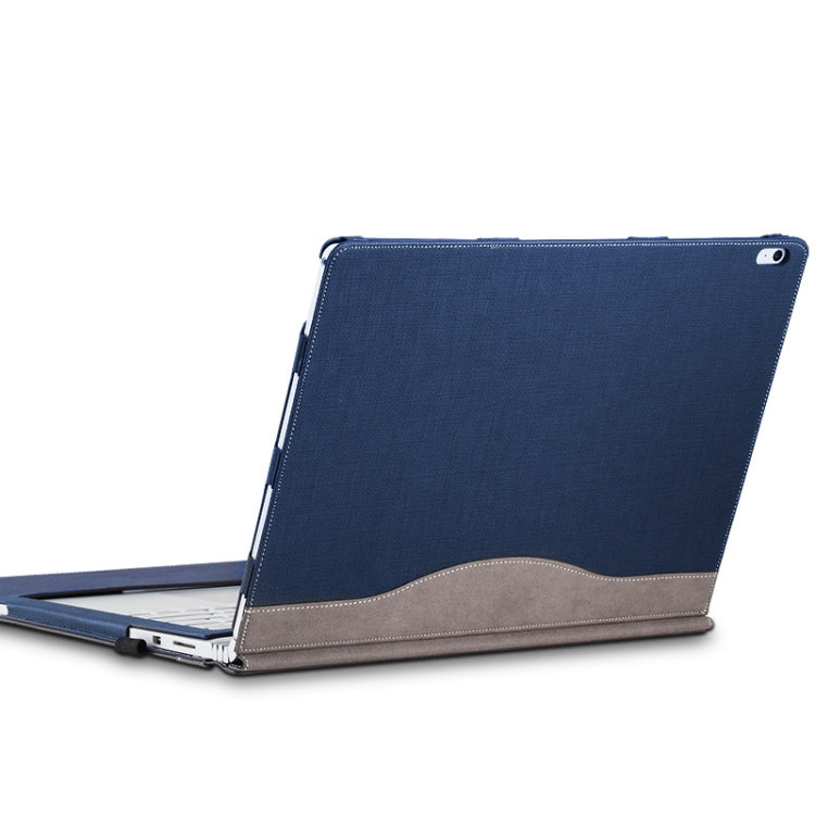 PU Leather Laptop Protective Sleeve For Microsoft Surface Book 3 13.5 inches(Deep Blue) - Other by PMC Jewellery | Online Shopping South Africa | PMC Jewellery | Buy Now Pay Later Mobicred