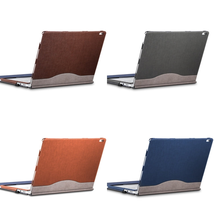 PU Leather Laptop Protective Sleeve For Microsoft Surface Book 3 15 inches(Deep Blue) - free shipping - PMC Jewellery - Order now!