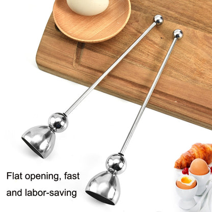 GB098 304 Stainless Steel Egg Opener - Gadgets by PMC Jewellery | Online Shopping South Africa | PMC Jewellery