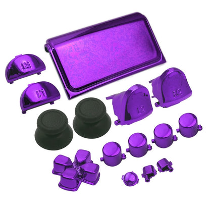 Electroplating Button Set For PS4 Slim(Purple) - PS4 Spare Parts by PMC Jewellery | Online Shopping South Africa | PMC Jewellery | Buy Now Pay Later Mobicred